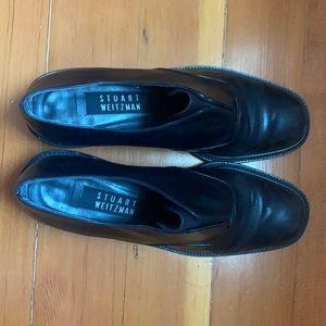 Vintage Stuart Weitzman Black Loafers